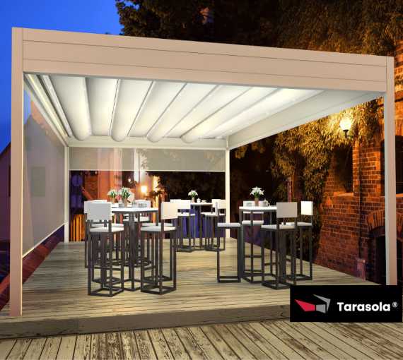 Terrassen Faltdach