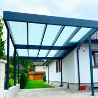 Carports Flachdach Modell Ötscher